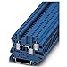 Produktbild PHOENIX CONTACT UT 2,5-TWIN BU Durchführungsklemmenblock mit Schraubanschluss, 3 Anzahl Anschlüsse, AWG 26 - 12, 2.5mm² Nennquerschnitt, Blau, 50 Stück