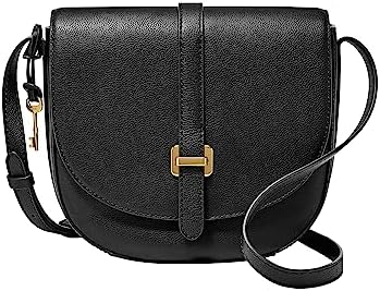 Fossil Crossbody Bag Emery, Black : Amazon.com.au: Clothing, Shoes