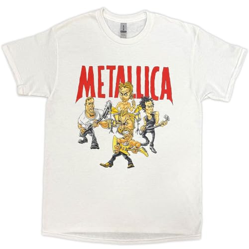 Metallica Load Chavez Cartoon T Shirt Size S