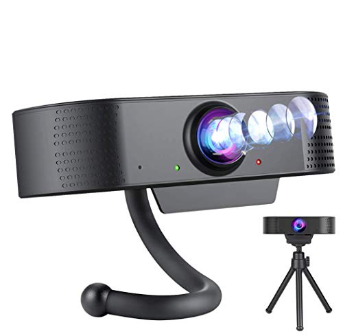 USB Webcam with Microphone&Tripod.Sherry 1080 30 FPS HD Computer Camera with Wide View Angle,Multi-Compatible Web Cameras for ComputerÂ , USB Camera for Video Conferencing, Recording, and Streaming
