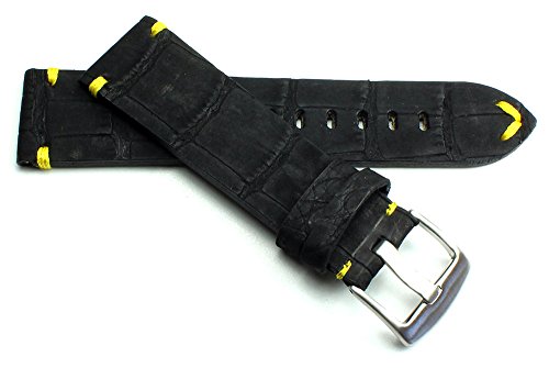 Montre Sulla 4112345153429 en acier noir avec cadran analogique brossé
