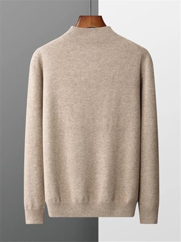 Men's Casual 100 Percent Wool Knitted Soft Warm Pullover Sweater2