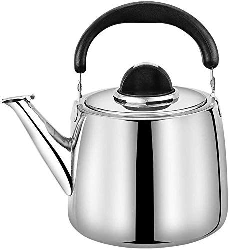Teapot whistle en acier inoxydable robuste et facile à nettoyer pour plaques à induction