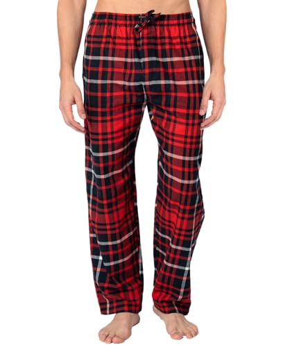 Image of Andrew Scott Men's Flannel Drawstring Pajama Pants | Plush Flannel Fleece | Pockets | Drawstring