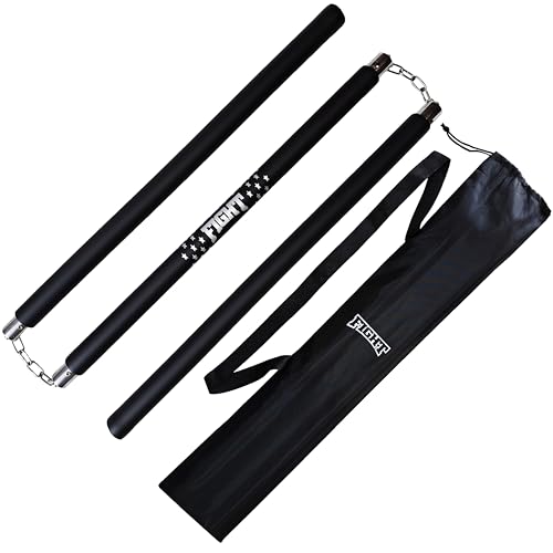 Foam Padded Three Section Bo Staff (Black)