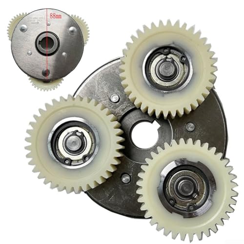 Embrague de nailon 36T de alta durabilidad para motor Bafang G062 de 750W y 1000W 6