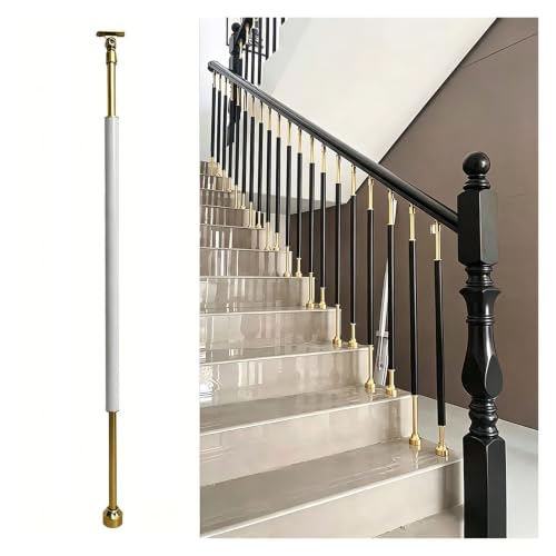 Montants Al-Mg 95cm pour escalier villa balustre pivotant