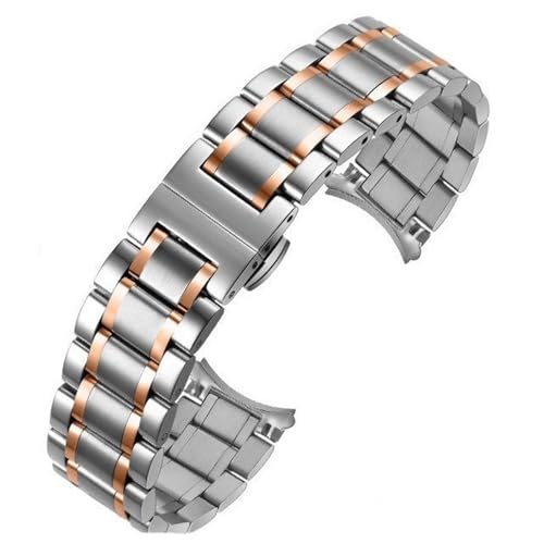 vXgbv XeXX`[ voh 20mm 22mm o^tCobN vXgbv ^pXguXbg(Silver-Rose Gold,12mm)