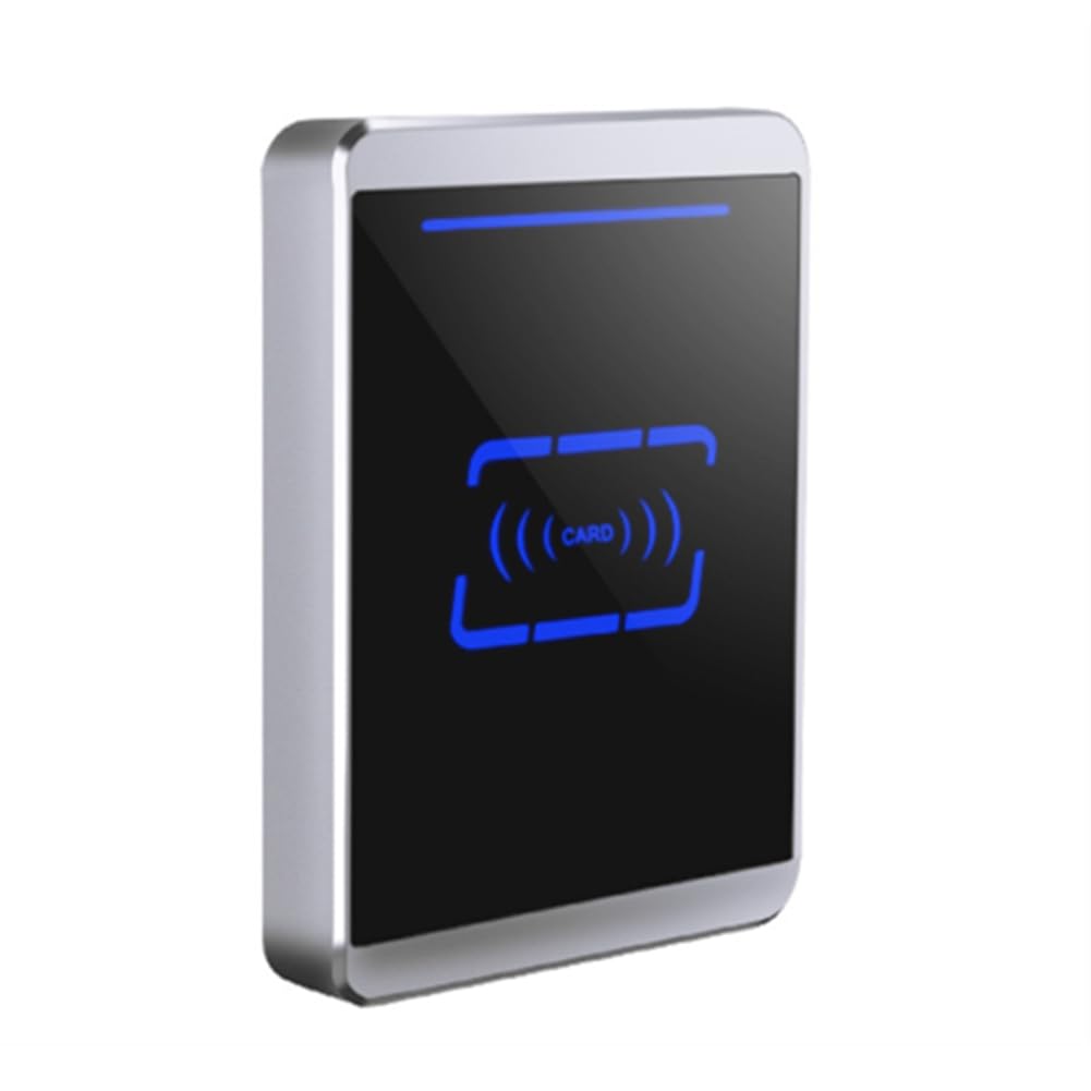de Control de Acceso con Tarjeta MF, Tarjeta de Gestión de Acceso de Metal para 10 000 Usuarios, Control de Acceso RFID Resistente Al Agua.