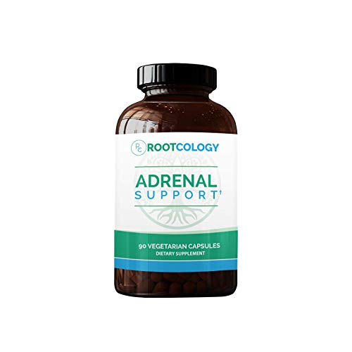 Adrenal Support Rootcology Adaptogenic Herbal Formula with Vitamin B6, Licorice & NAcetylL
