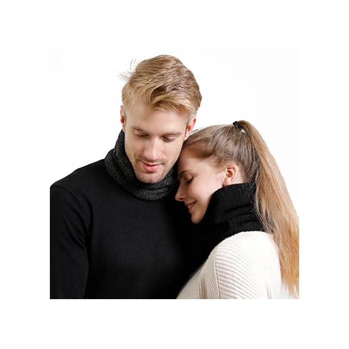 Onvavient Winter Scarf Neck Warmer Gaiter Face - Image 5