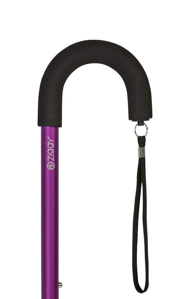 Charles Buyers - Ziggy Crook Adjustable Stick - Purple - 57C