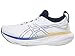Produktbild ASICS Herren Gel-Nimbus 25 Running, Weiß/Illusion Blue, 13