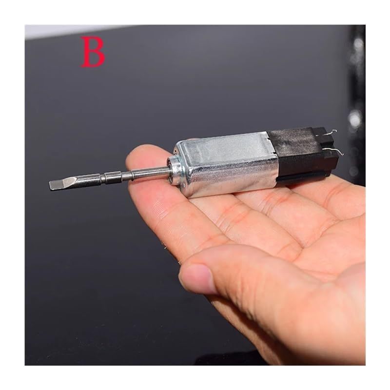 ROUPWKWO Vibration Electronic Starter Double Ball Bearing NdFeB High Frequency for Ultrasonic Toothbrush Motor(Grey)