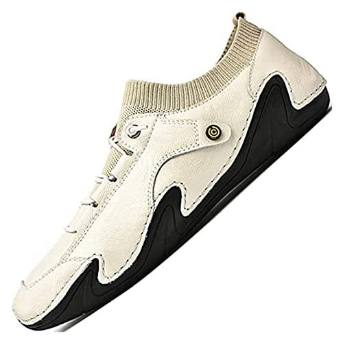 Men's Loafers & Slip-ons Leather Casual Dress Handmade Slip-on Ons Men's Driving Comfort Fashion Boat