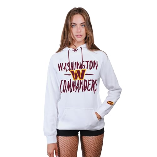 Sweat à capuche NFL femme officiel ultra game en coton doux pour le quotidien
