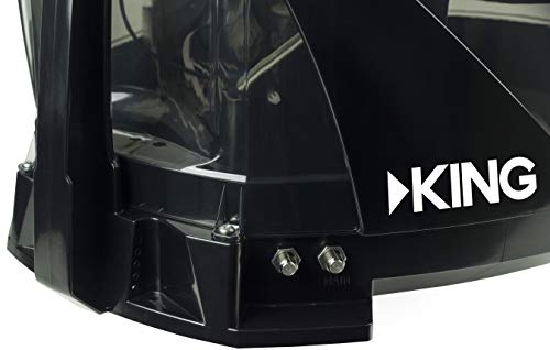 King Dtp4950 Dish Tailgater Pro Bundle - Premium Portable/Roof Mountable Satellite Tv Antenna And Dish Wally Hd Receiver #TOP4