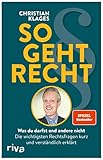  So geht Recht: Was du darfst und andere nicht: Die wichtigsten Rechtsfragen kurz und verständlich erklärt