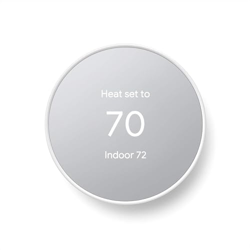 Google Nest Thermostat Smart Wifi Programmable (Snow)