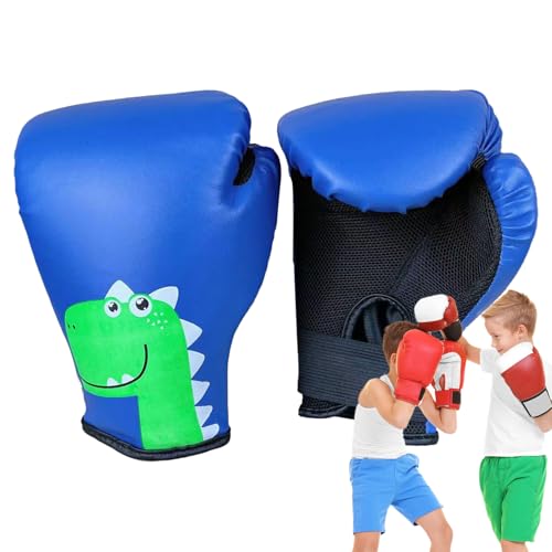 Excelente protección para las manos, guantes de entrenamiento para niñas y correas ajustables | Guantes de boxeo para niños, forro antiolor, mejora el rendimiento, karate para el fi