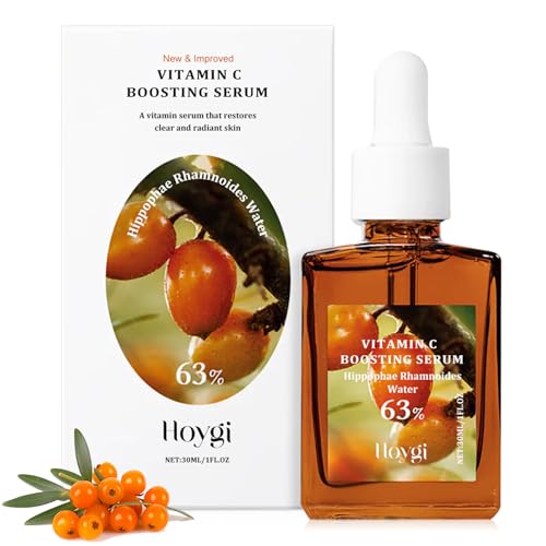 Vitamine C Serum Visage, Sérum de Vitamine C Anti Age, Acide Hyaluronique Serum Visage, Anti Rides, Répare la Barrière Cutanée et Apaisant et Hydratant
