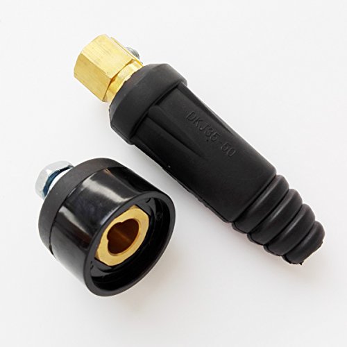 B.W.P 35-50 Cable Connector Male Plug and Panel Socket Qquick Fitting Euro Style 200-300A