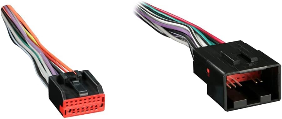 Metra 71-1771 98 ford Truck Vehicle Harness & Metra 70-1771 Radio Wiring Harness for Ford/Lincoln/Mazda 1998-Up into Car, 16 Pin : Automotive