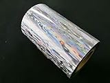 GLEAM FOIL DIY Hot Stamping Holographic foil for Lures and Metal jigs only (Woody HPT-K114) 3.15 inch x 164 feet (80mm x 50M) Murata Kimpaku Co, Ltd.