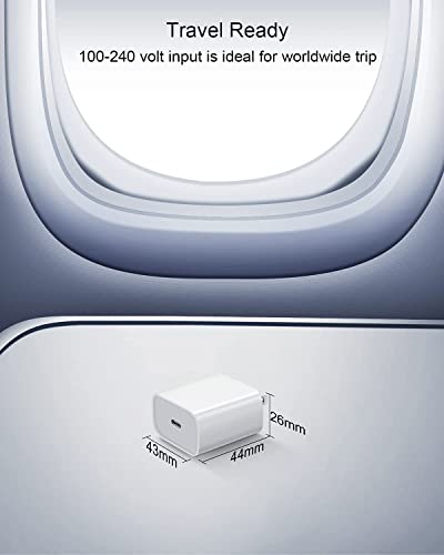 Image of Original 20W Super Fast for iPad mini 8.3 Inch(6 Gen),iPad Air 10.9 Inch(5 Gen),iPad Air 10.9 Inch(4 Gen),iPad Pro 12.9 Inch(5 Gen),iPad Pro 12.9 Inch(4 Gen)|Only Adapter(20WA141) White