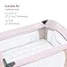 Pack and Play Mattress Pad Sheets Cover Waterproof, Soft Quilted Fit Graco Pamo Babe Pack and Play Mattress Protector 27
