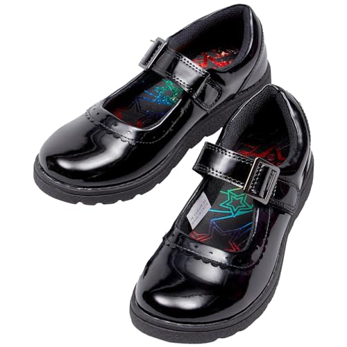 Chaussures Mary Jane fille à talon bas évitant les marques d'usure - 2