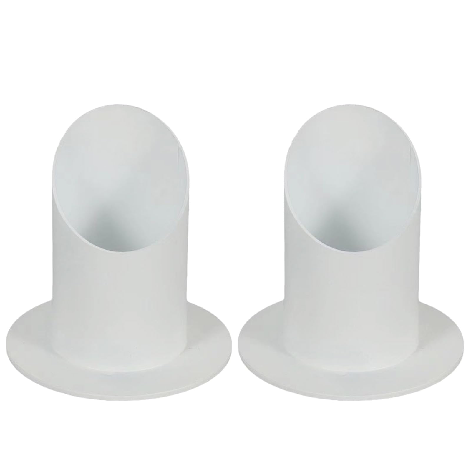 Tsophreniq Of 2 Slanted Metal Holder Communion Christening Tapers Stand Baptisms Candlesticks Wedding Decors Metal Holder
