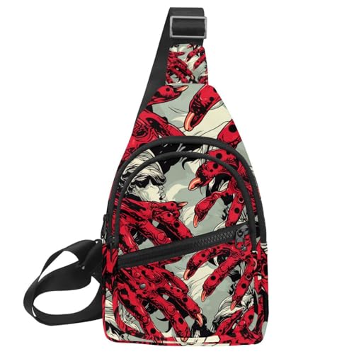 Sac banane à bandoulière pour course à pied et randonnée active