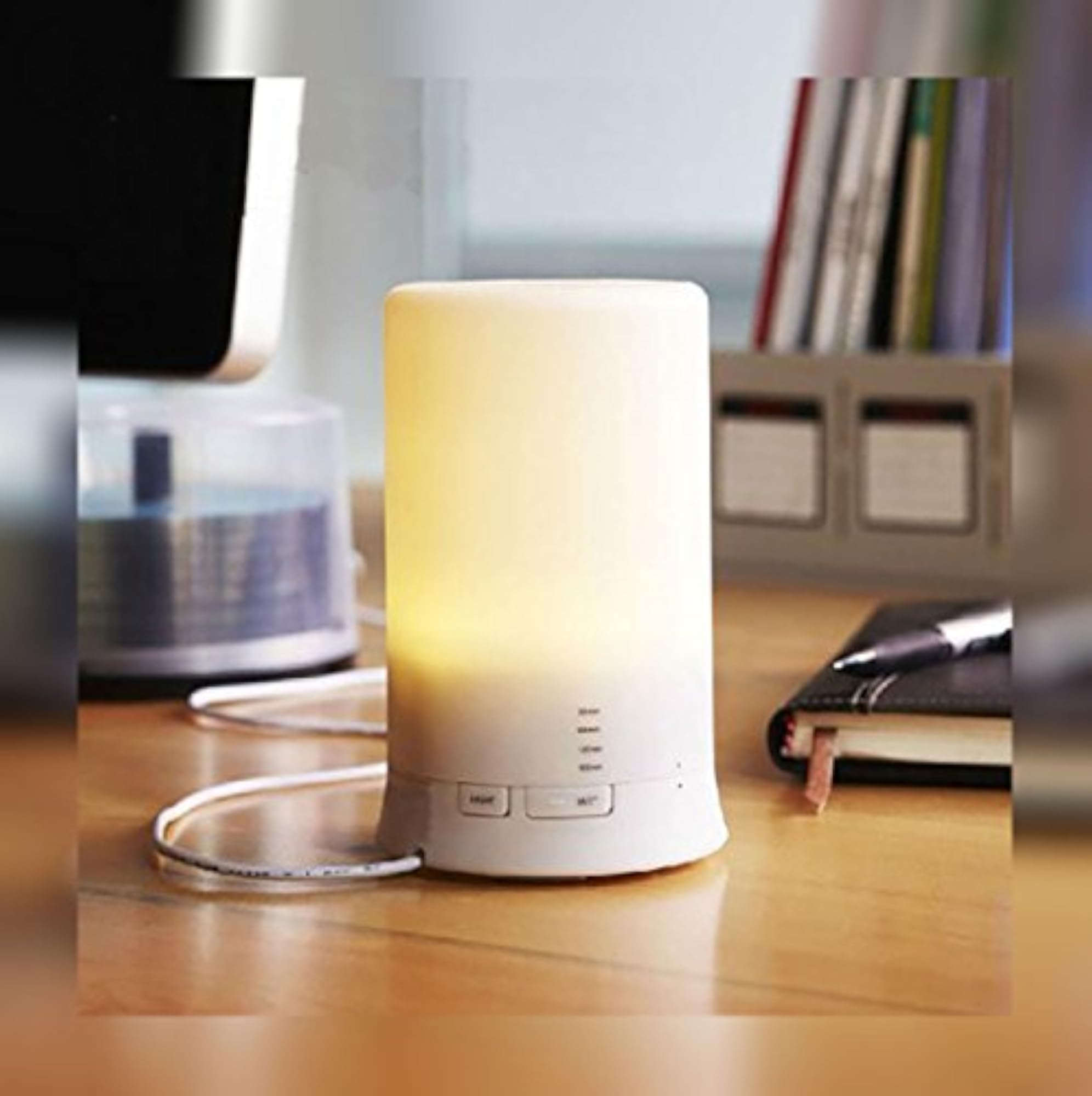 Electric Ultrasonic Diffuser and Humidifier with LED