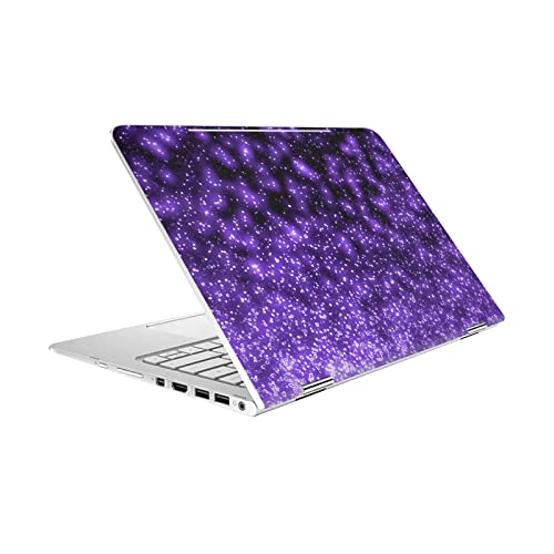 Autocollant HP Spectre Pro X360 G2 Noir Pourpre aux motifs magiques uniques
