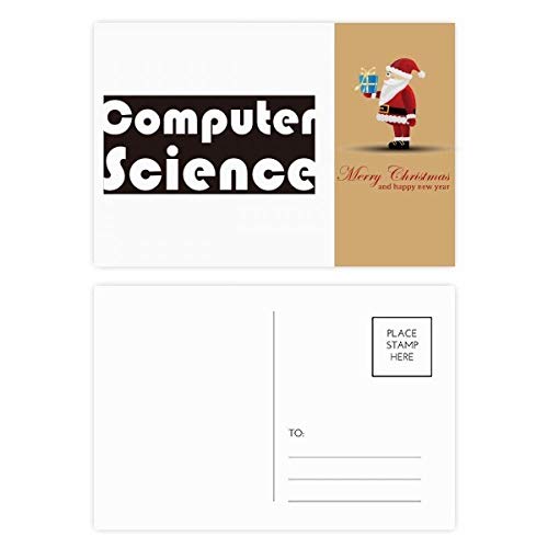 Cartes postales Père Noël Noir de Course and Major pour décorer le sapin en famille
