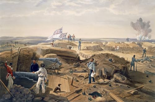Poster William Simpson Le Redan tableau sur toile déco 60x90cm