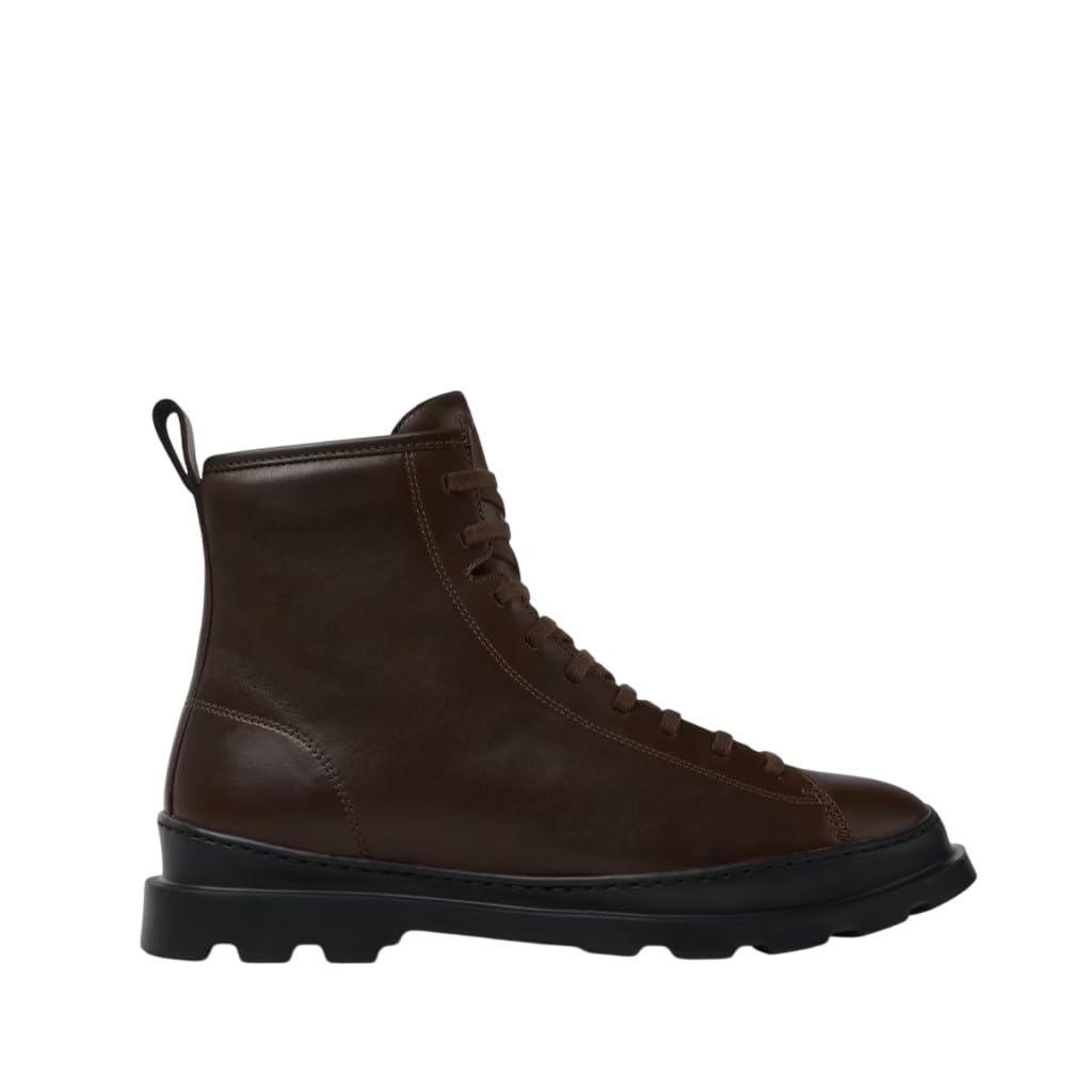 Camper Men's Brutus K300245Medium Lace Boot, Dark Brown 041, 10 UK