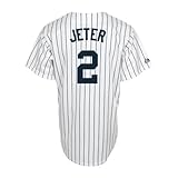 MLB New York Yankees Derek Jeter Pinstripes Baseball Jersey Spring 2012 Men's