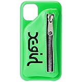 [エックスガール] モバイルケースMILLS LOGO POCKET MOBILE CASE FOR iPhone 11 105203054015 ライトグリーン