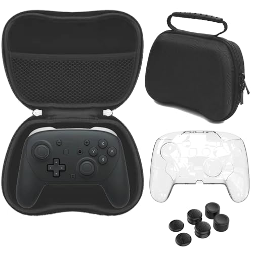 Nintendo Switch 本体、純正Proコン、収納ケースセット Amazon.co.jp: Switch 2 Pro用 コントローラー 収納ケース【新登場-5