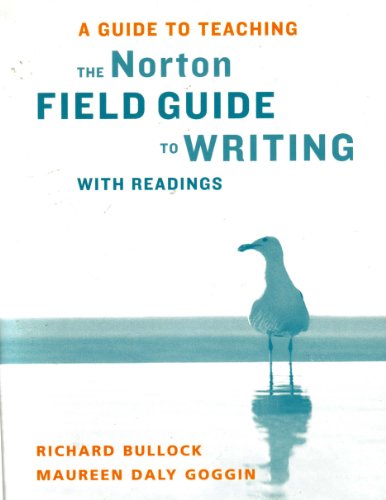 A Guide to Teaching the Norton Field Guide to W... 0393930459 Book Cover