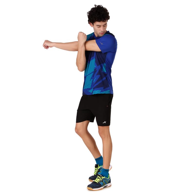 Image of VECTOR X Solid Men Sports Shorts Polyester with Right Pocket (Pack of 1)