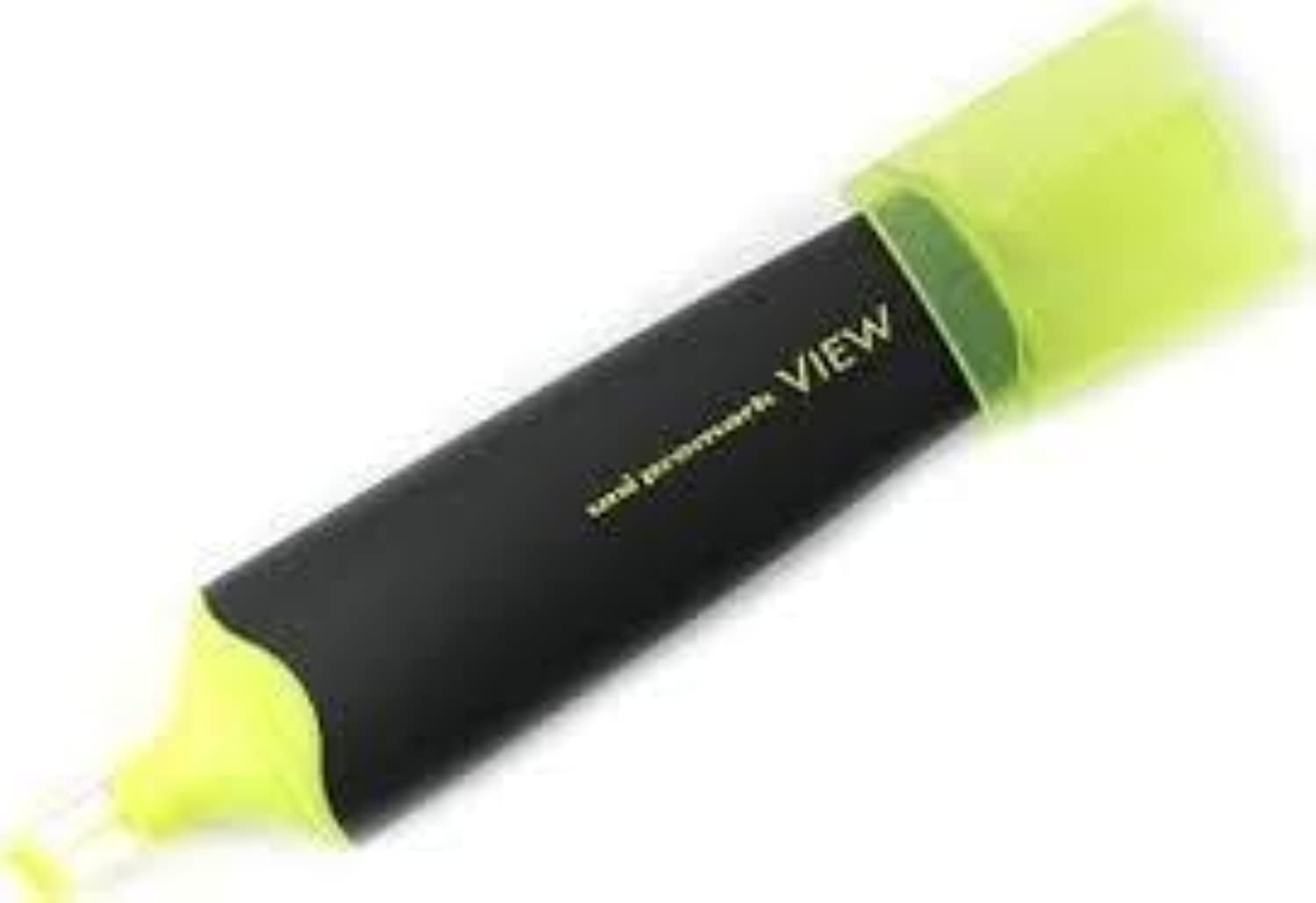 uni-ball Mitsubishi Promark View Highlighter, Yellow