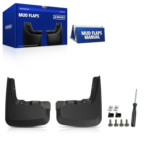 Image of JC Whitney Set of 2 Front Mud Flaps Splash Guards