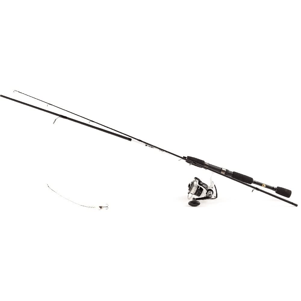 A&M Angelsport Paladin Carbon Spincombo - Canna da spinning, 1,98 m, 5-25 g, rotolo e spago con esca