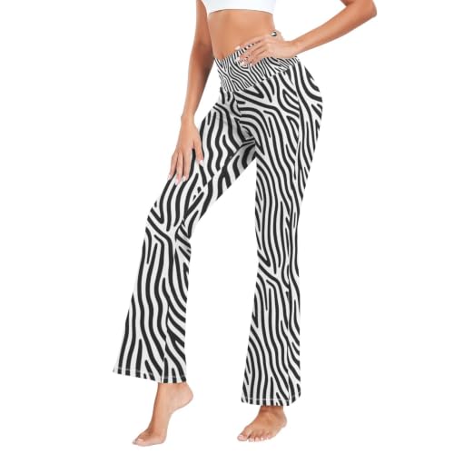 Leggings acampanados de secado rápido con cintura alta en V estilizada