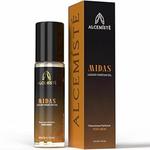 Concentrated Pheromone Cologne For Men – Long-Lasting Mens Cologne With Pure Pheromones – Roll On Oil-Based Perfume For Him – Travel Size Formula – Raw, Bold, Masculine Scent – 0.34 oz (10 mL)