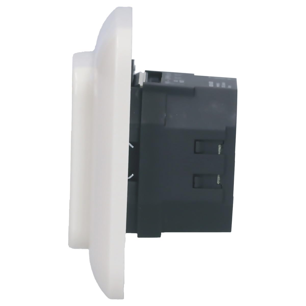 Busch-Jaeger Komplett-Set 8215 Unterputzradio DAB+ + 8252-212-101 Zentralscheibe + 2511-212 1-fach Abdeckrahmen Cremeweiß Busch-Duro 2000 SI