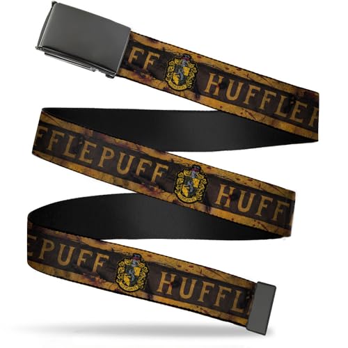 Buckle-Down Men's Web Belt Harry Potter, Multicolor, 1.5